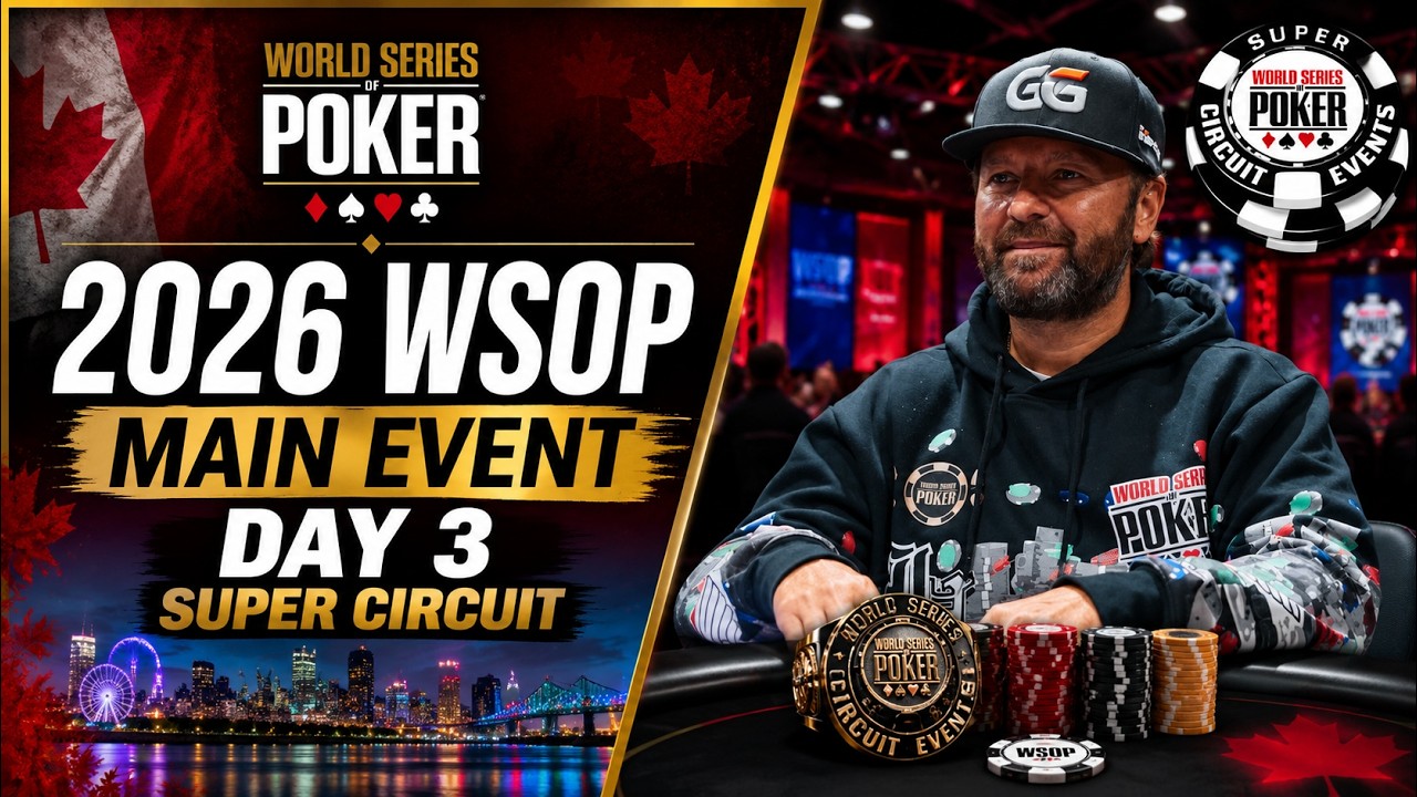 STREAM: WSOP Super Circuit Canada Main Event $5K - Day 3
